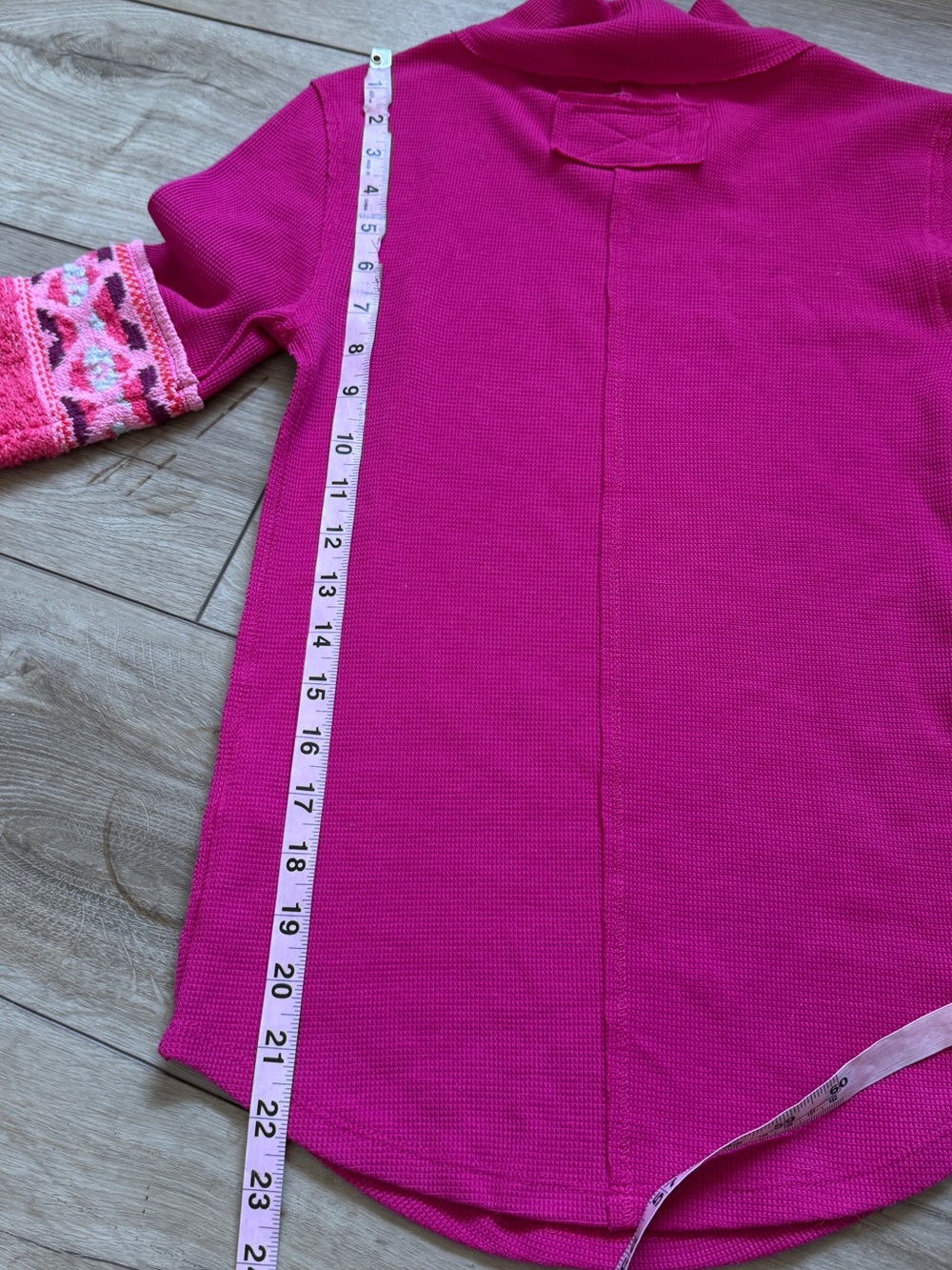 Free People We The Free All Too Well Cuff Thermal Mock Neck Long Sleeve Top - Picture 11 of 13